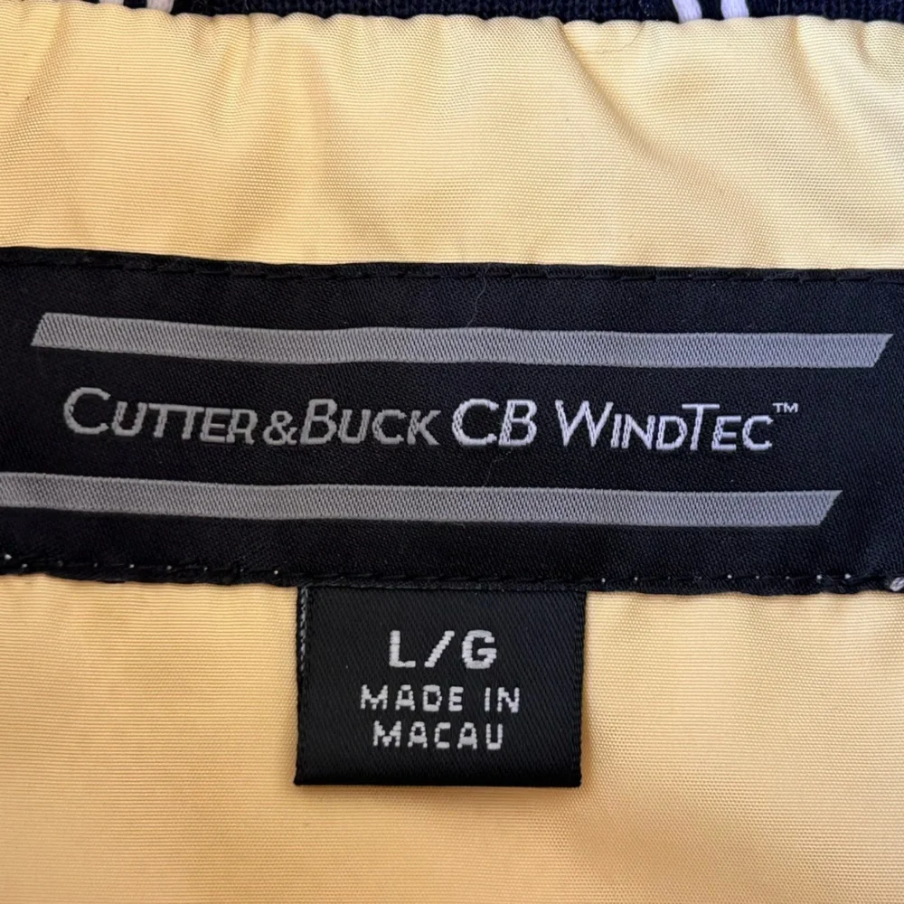 Cutter & Buck‎ Men’s Golf Windbreaker 1/2 Zip Short Sleeved Size Large - Picture 6 of 10